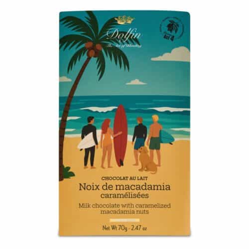 Chocoladereep Melk Macademia Caramel Vintage Summer