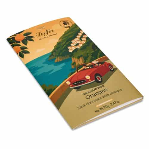 Chocoladereep Puur 60% Sinaasappel Vintage Summer