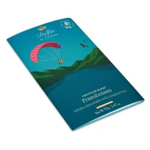 Chocoladereep Wit Framboos Vintage Summer