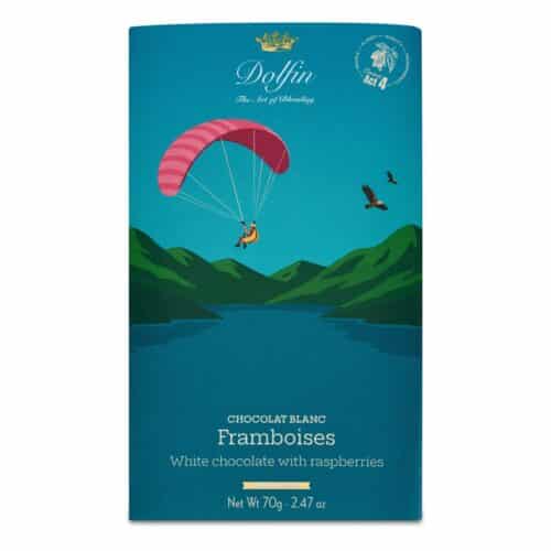 Chocoladereep Wit Framboos Vintage Summer