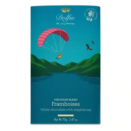 Chocoladereep Wit Framboos Vintage Summer