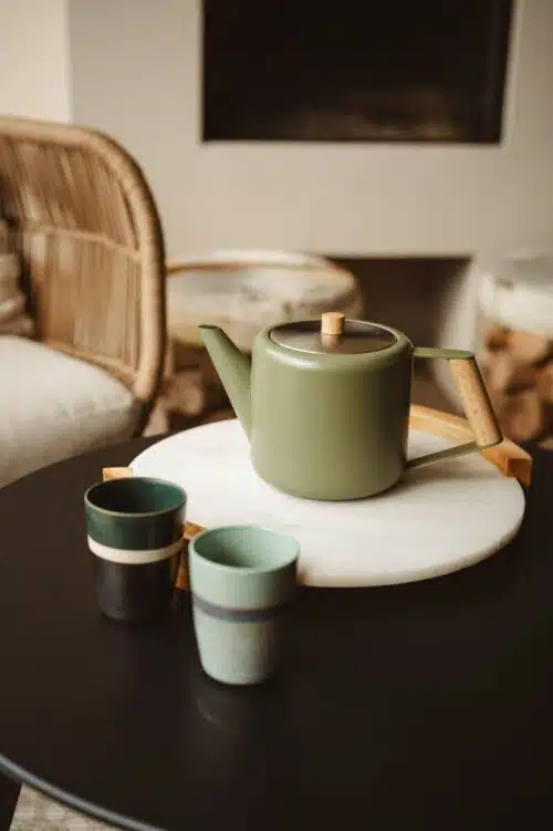 Duet theepot Design Boston legergroen