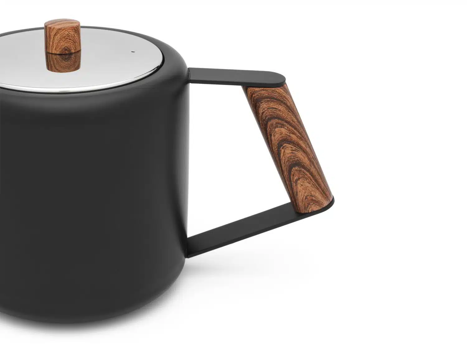 Duet theepot Design Boston zwart