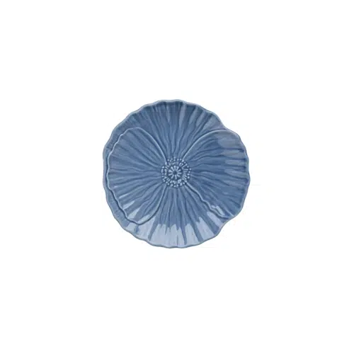 Gebaksbord Papaver - Denim