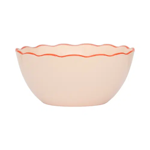 Good Morning Bowl Sculpted Old Pink