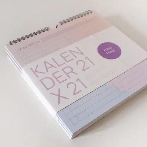 Kalender 21 X 21 Verjaardagskalender