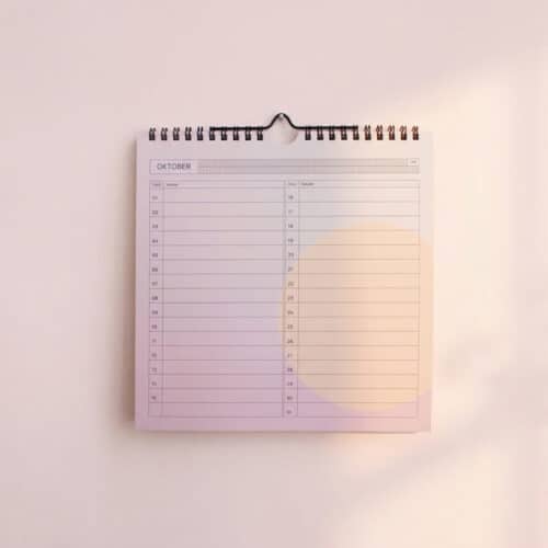 Kalender 21 X 21 Verjaardagskalender