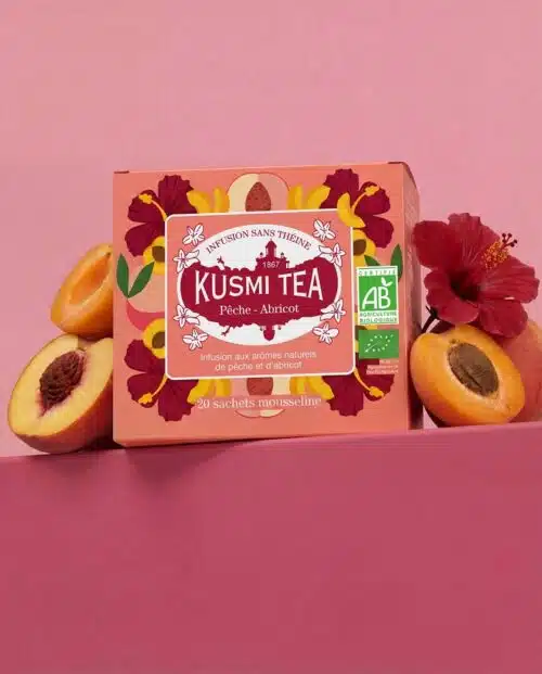 Kusmi Tea Perzik Abrikoos Bio zakjes