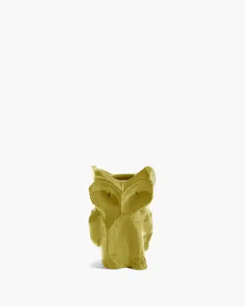 Marni Owl Vase XS After Midnight Yellow