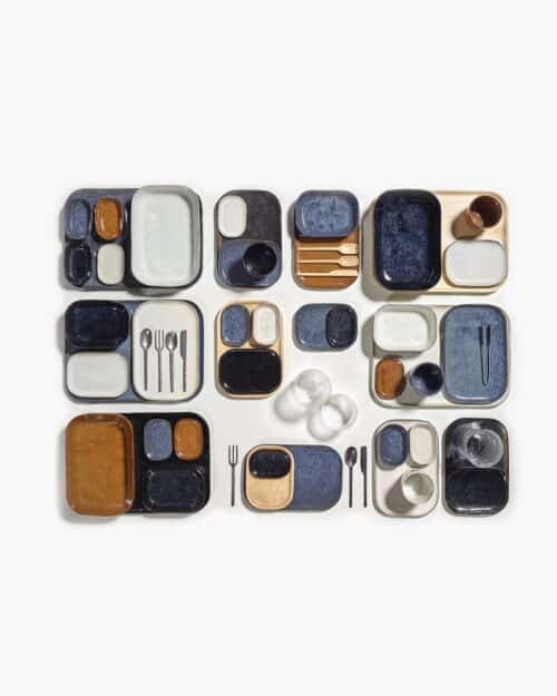 Merci - Bord Rechthoek No2 L - Dark Blue