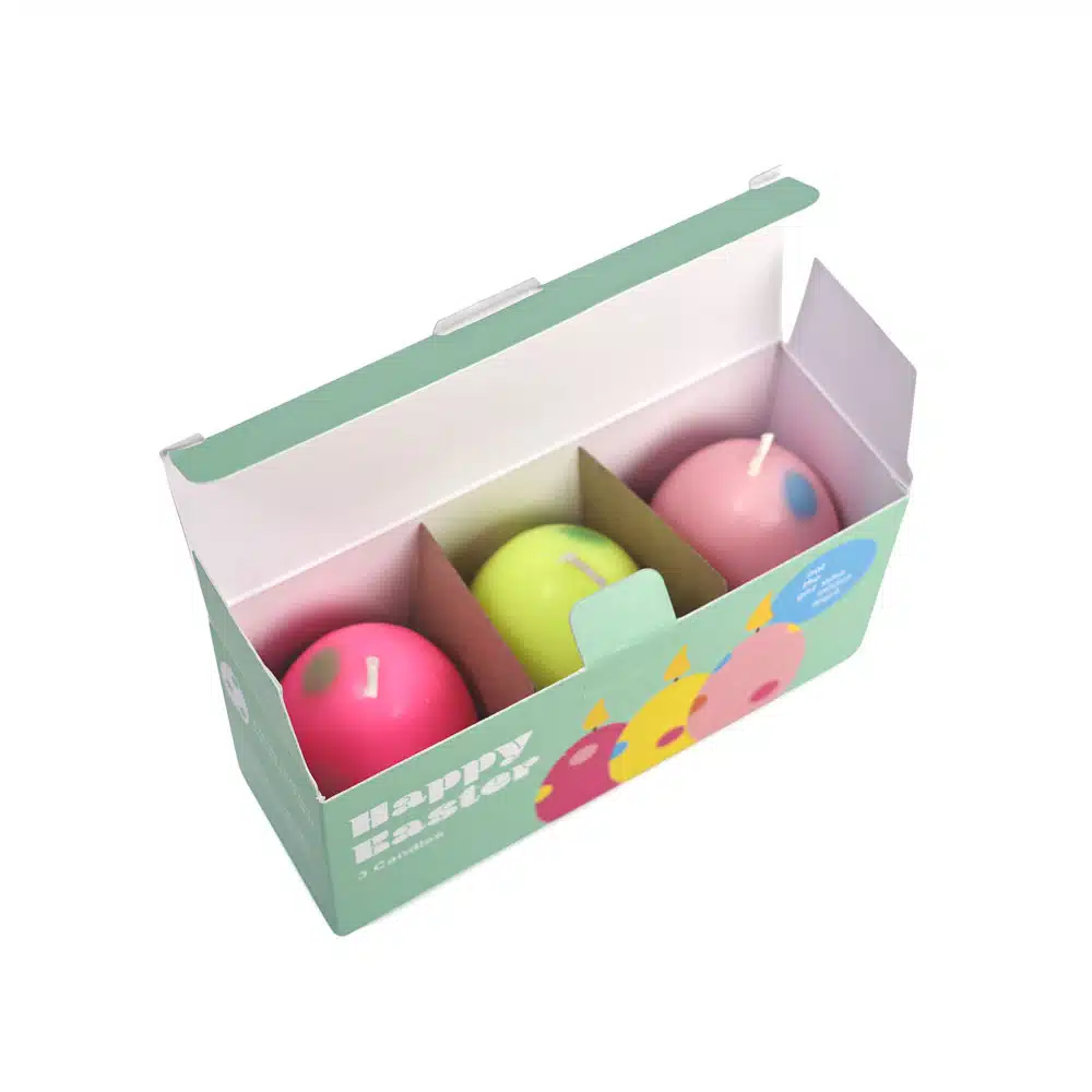 Paasei Kaarsen Set/3