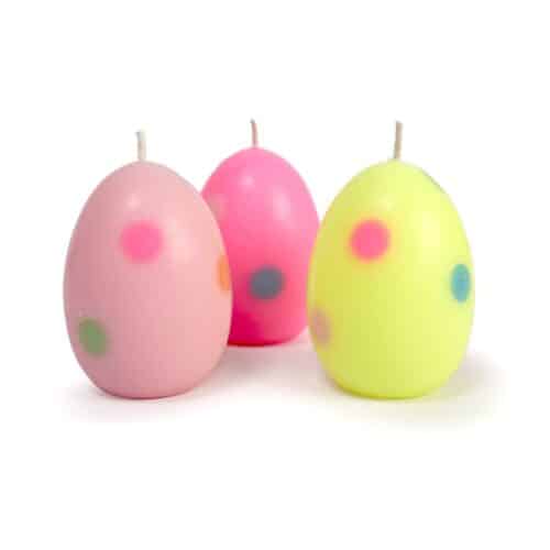 Paasei Kaarsen Set/3