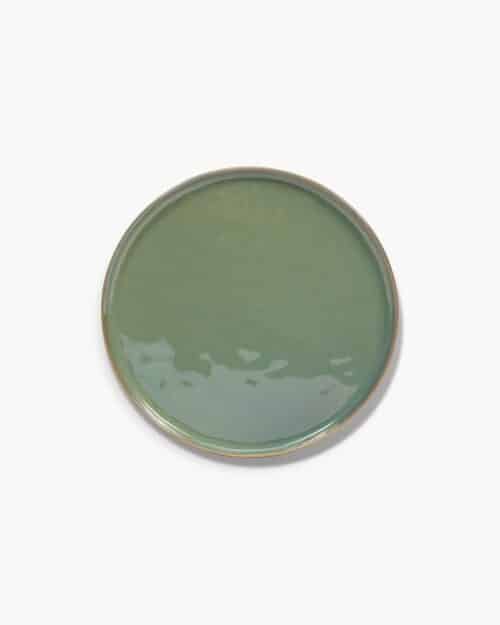 Pure Pascale Naessens - Aquagroen - Bord 28 cm