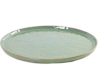 Pure Pascale Naessens - Aquagroen - Bord 28 cm