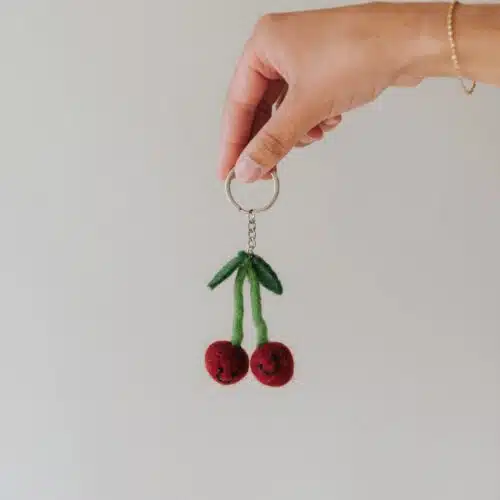 Sleutelhanger Vilt Kersjes