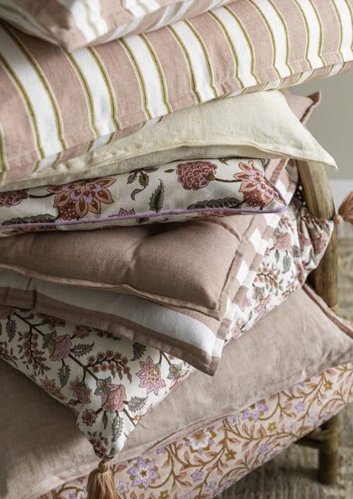 Stoelkussen Roma Rose