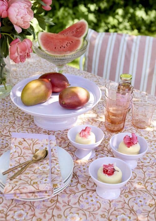 Tafelkleed Roja Coral 2,5m