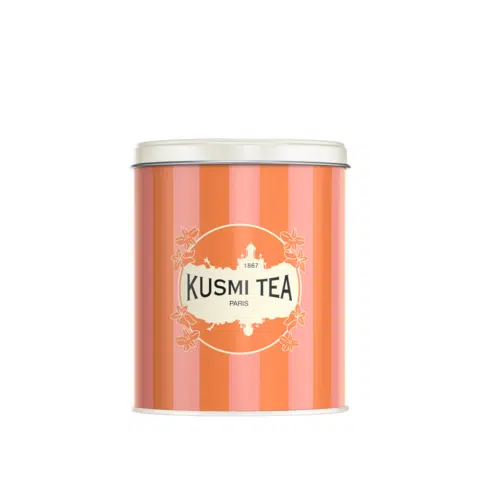 Tea Caddy Streep - Roze & Oranje