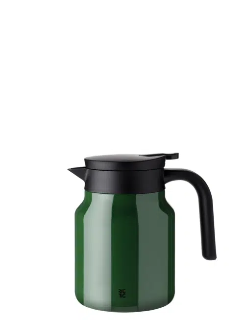 THERM-IT Vacuum Jug 0.9l - Donkergroen