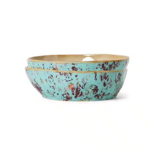 70's Ceramics Pasta Bowls Patina