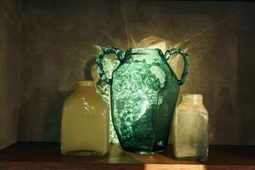 Atelier Glass Vase Small - Green