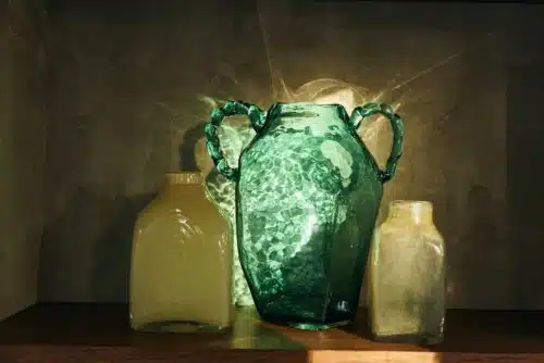 Atelier Glass Vase Small - Green