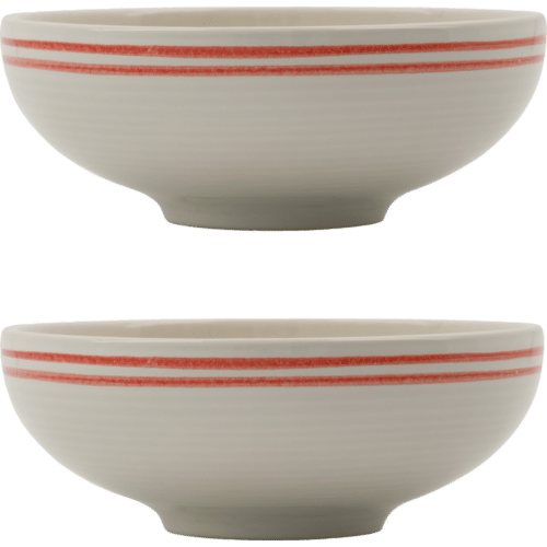 Bistro Bowls Set/2 - Red