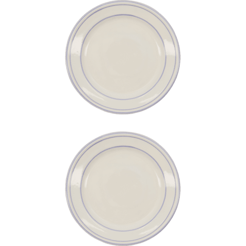 Bistro Lunch Plate Set/2 - Blauw