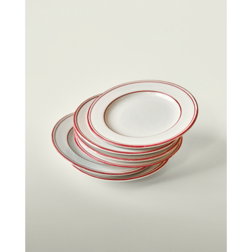 Bistro Lunch Plate Set/2 - Rood