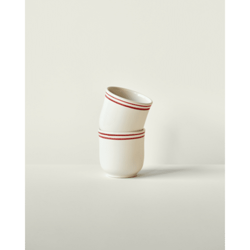 Bistro Mugs Set/2 - Rood