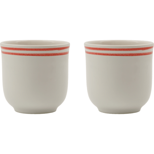 Bistro Mugs Set/2 - Rood