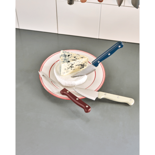 Cheese Knives Set/3 - Red/White/Blue