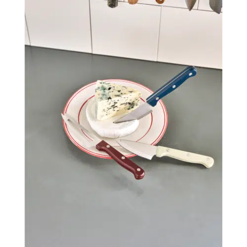 Cheese Knives Set/3 - Red/White/Blue