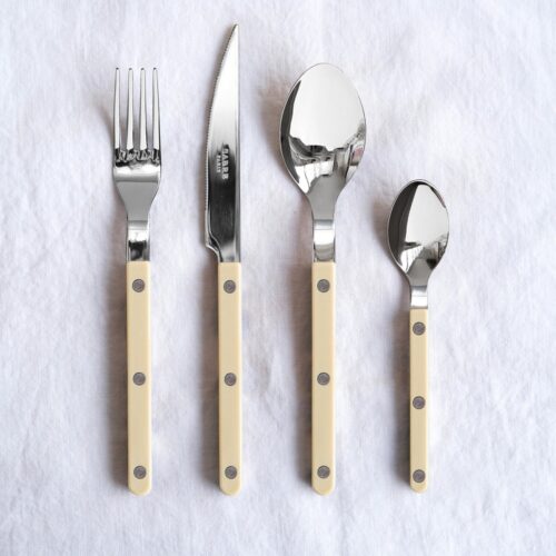Couvert 4-delig Bistrot Solid Ivory