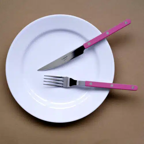 Couvert 4-delig Bistrot Solid Raspberry