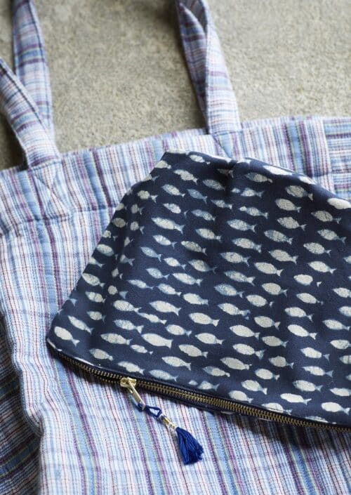 Geruite Tas Quilted