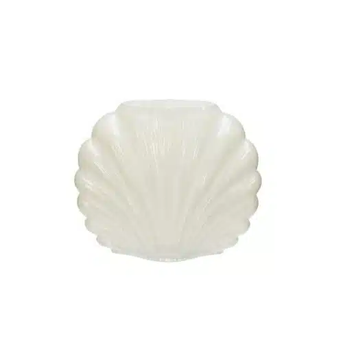 Glazen Vaas Shell Cream