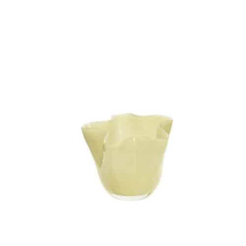 Glazen Vaasje Light Yellow