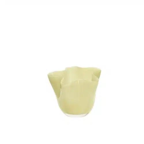 Glazen Vaasje Light Yellow
