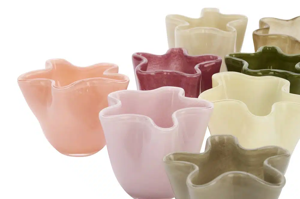 Glazen Vaasje Olive Green