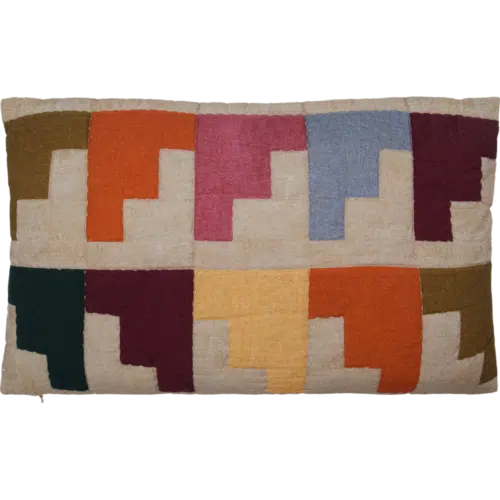 Kussenhoes Block Multi 50x30