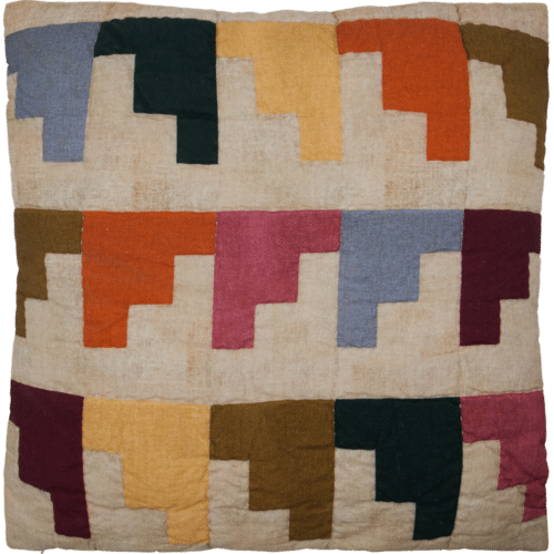 Kussenhoes Block Multi 50x50