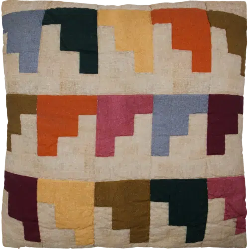 Kussenhoes Block Multi 50x50