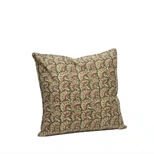 Kussenhoes Print Olive 50x50cm