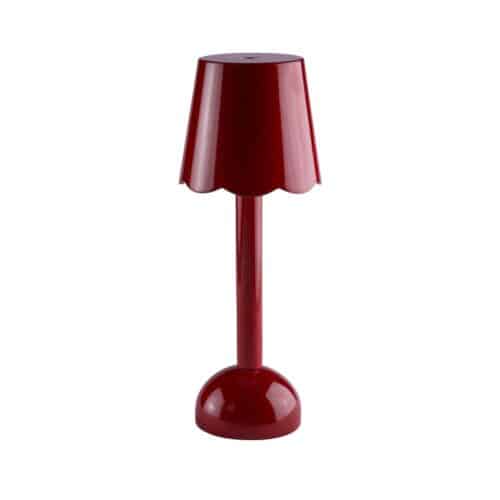 Lamp Scallop - Burgundy 28cm