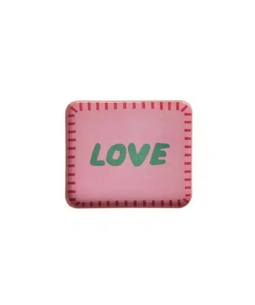 Metalen dienblad Love Klein