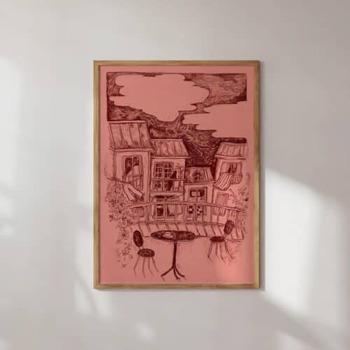 Print "Avondgloren" 30x40