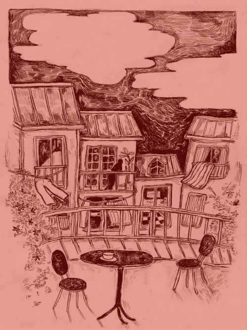 Print "Avondgloren" 30x40