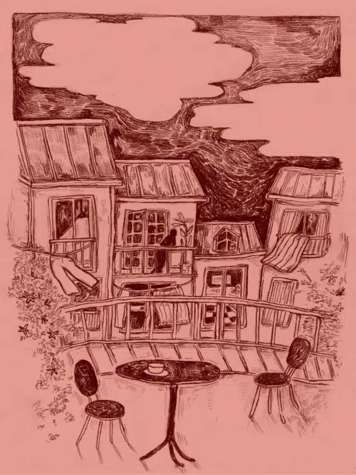 Print "Avondgloren" 30x40