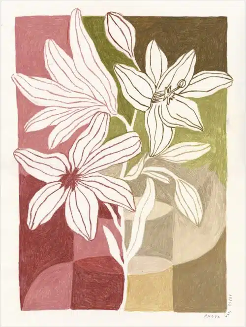 Print "Got Myself Some Lillies" 30x40
